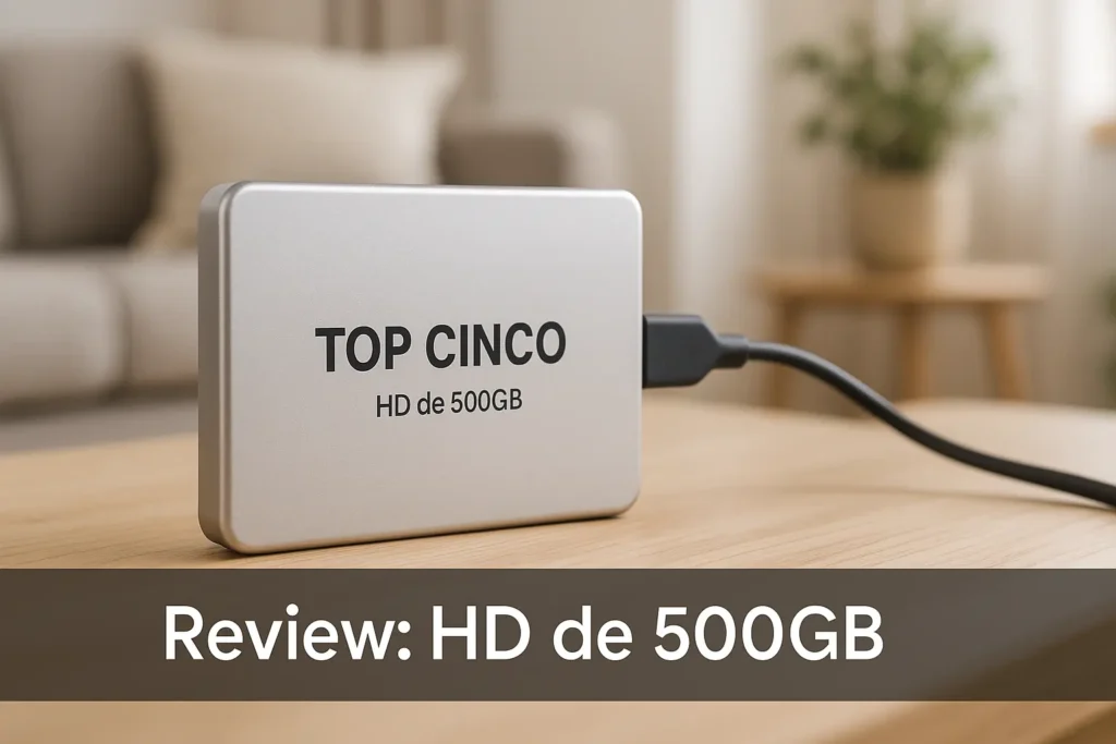 Top Cinco HD de 500gb