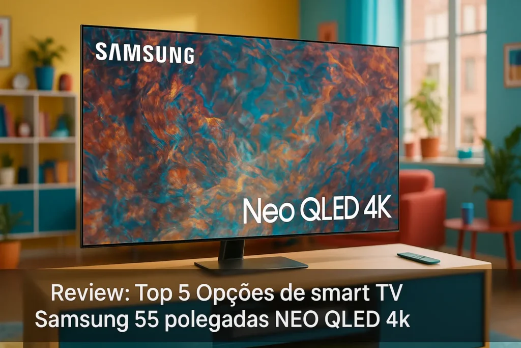 Top 5 Opções de smart TV Samsung 55 polegadas NEO QLED 4k
