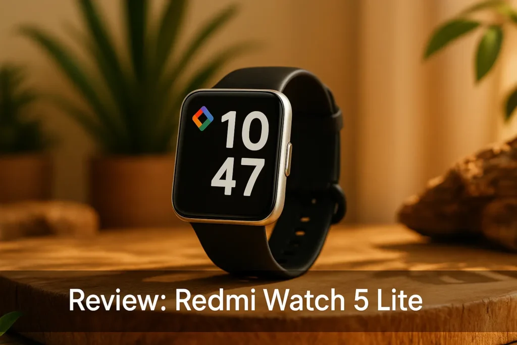 Principais Cinco Redmi watch 5 litre