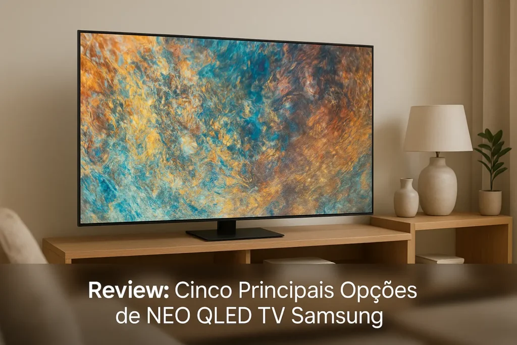 Cinco Principais Opções de NEO QLED TV Samsung