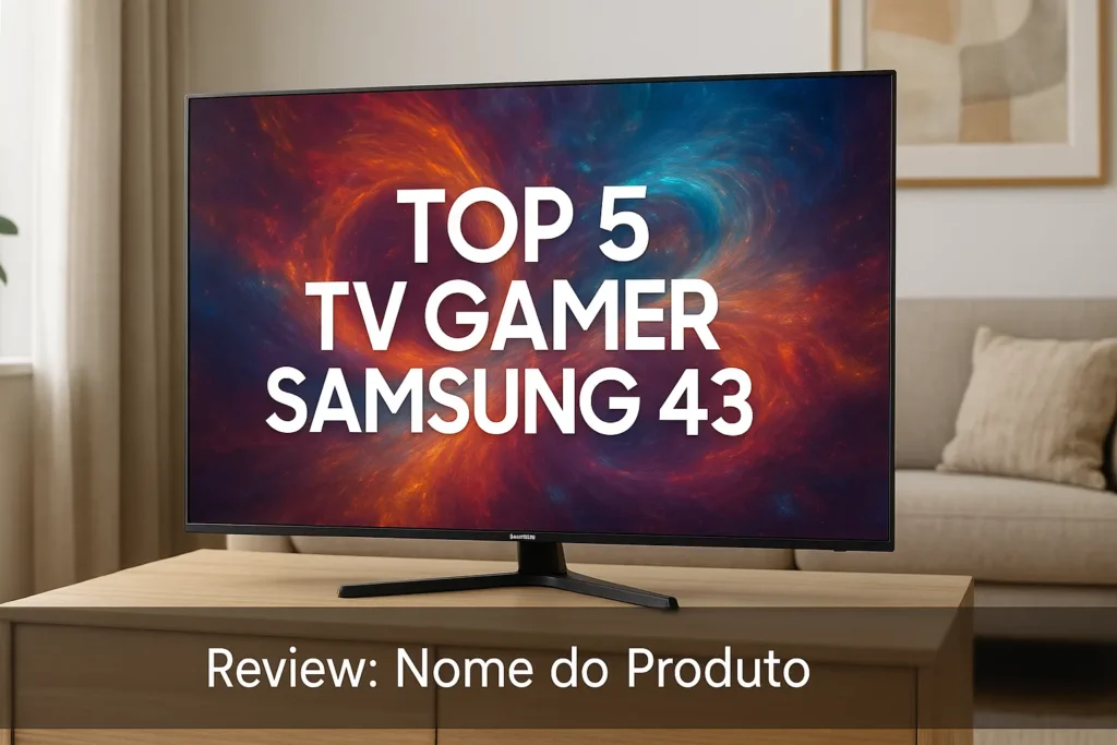 Top 5 TV gamer Samsung 43