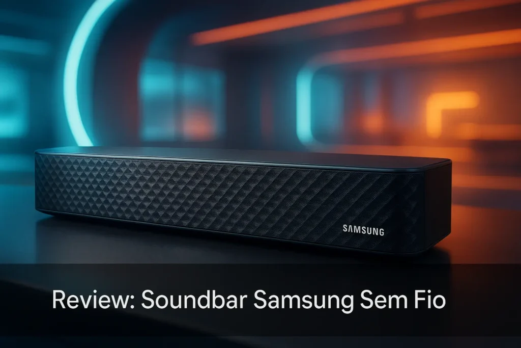 Top Cinco soundbar Samsung sem fio