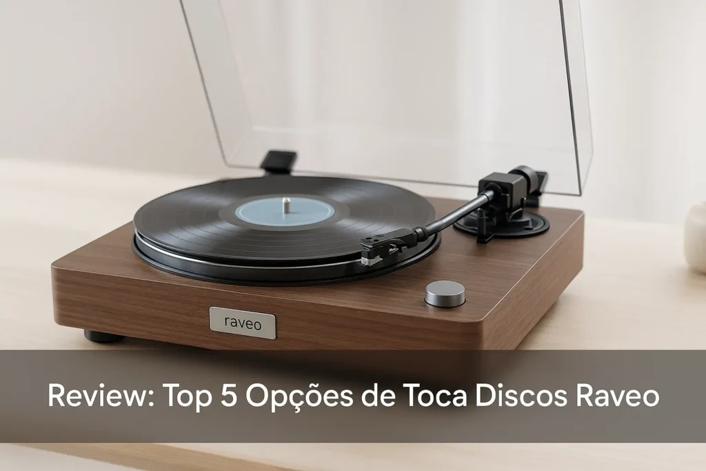 Top 5 Opções de toca discos raveo