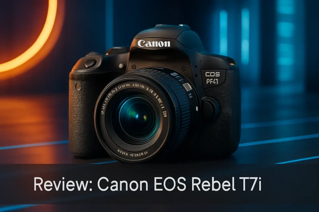 Top 5 dslr Canon t7i