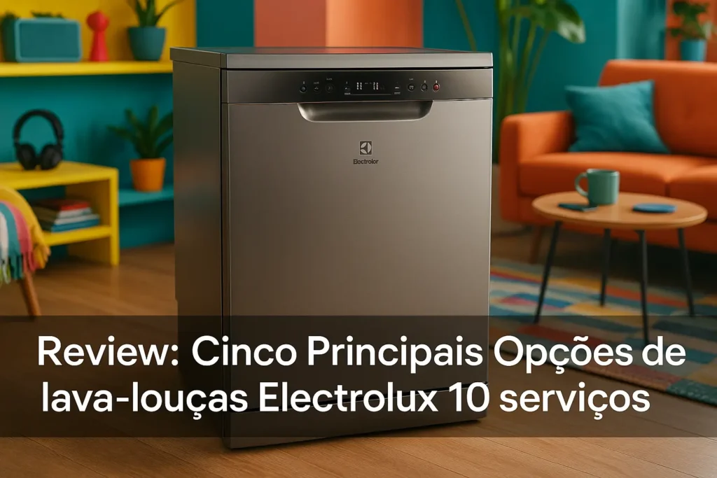 Cinco Principais Opções de lava louças electrolux 10 serviços