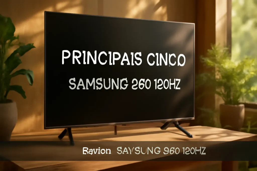 Principais Cinco Samsung Q60 120hz