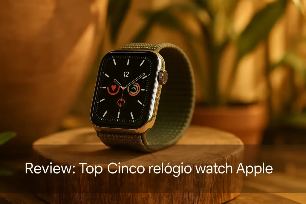 Top Cinco relógio watch Apple