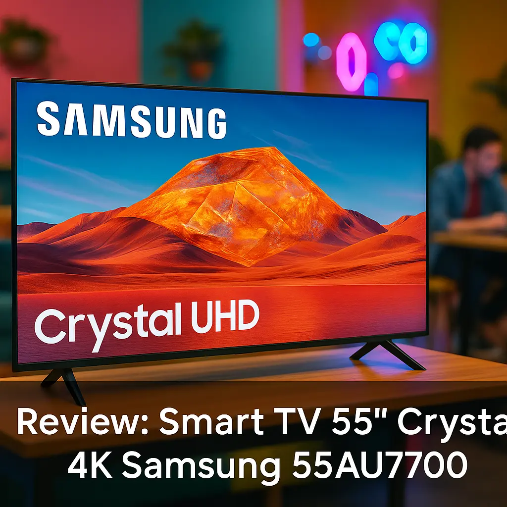 Principais 5 Smart TV 55 crystal 4k Samsung 55au7700