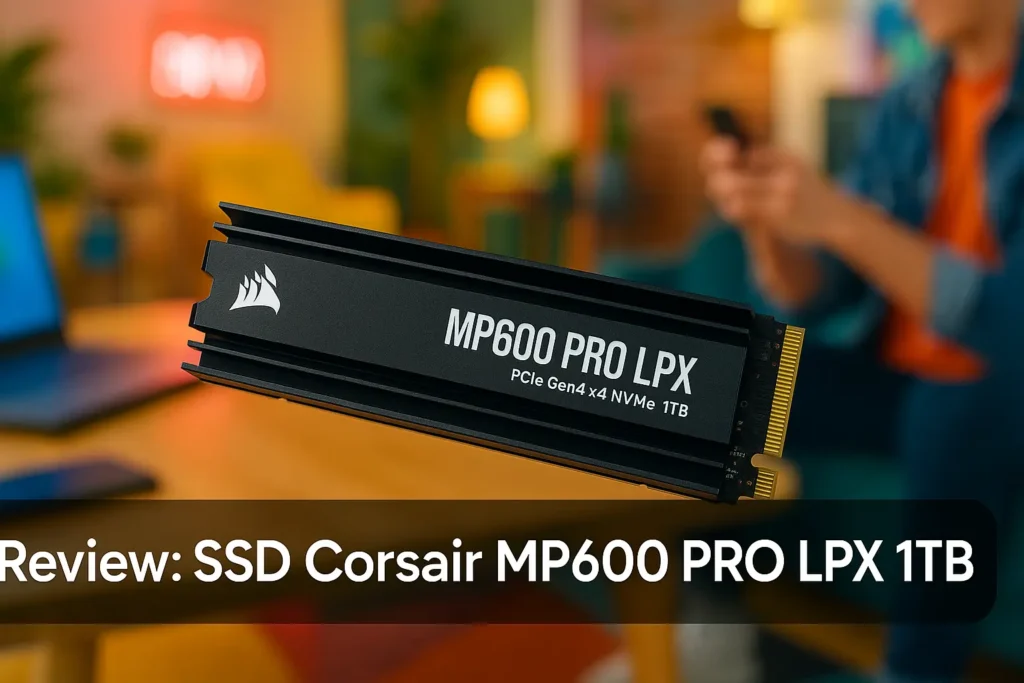 SSD Corsair MP600 PRO LPX 1TB: velocidade e desempenho