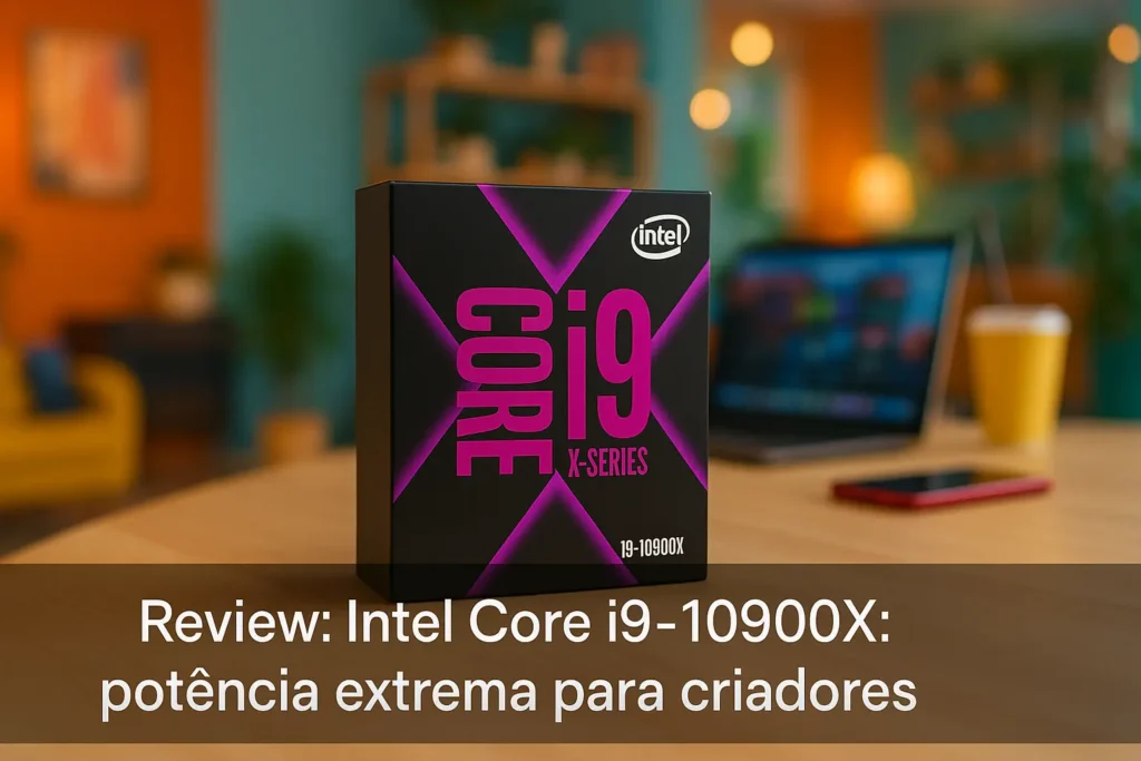 Intel Core i9-10900X: potência extrema para criadores