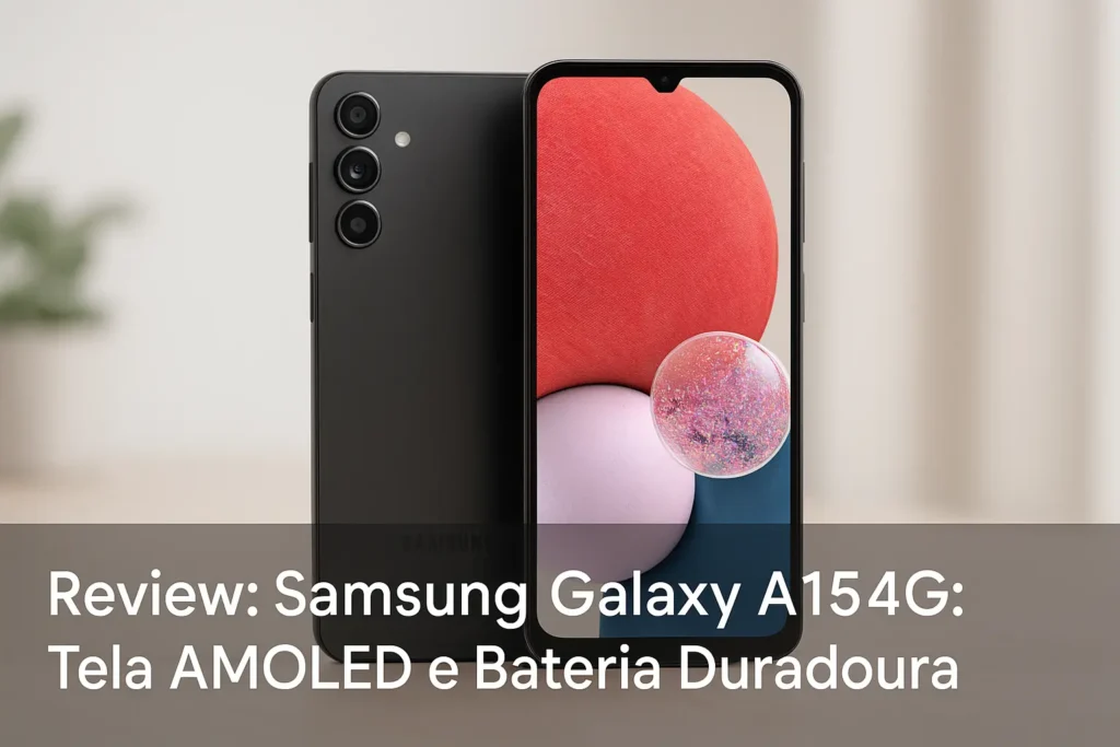 Samsung Galaxy A15 4G: Tela AMOLED e Bateria Duradoura