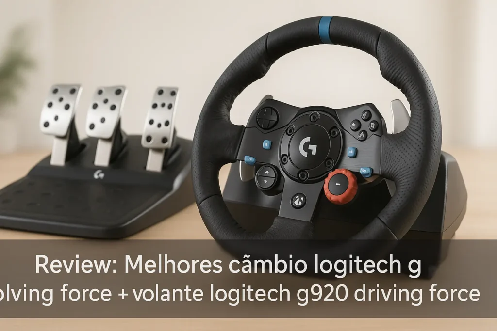 Melhores 5 câmbio logitech g driving force + volante logitech g920 driving force