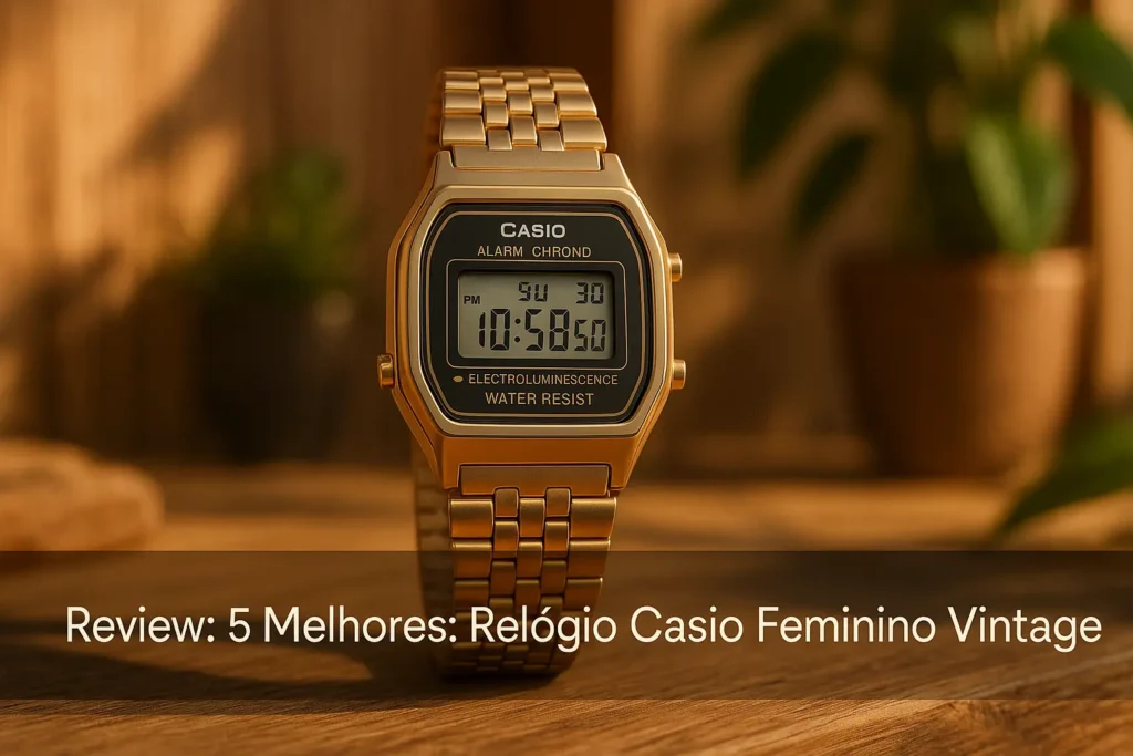 Lista de 5 Melhores: Relogio Casio Feminino Vintage