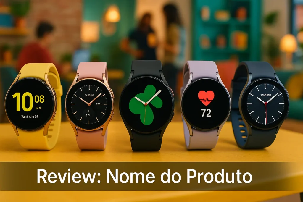 Cinco Principais Opções de smartphone watch Samsung