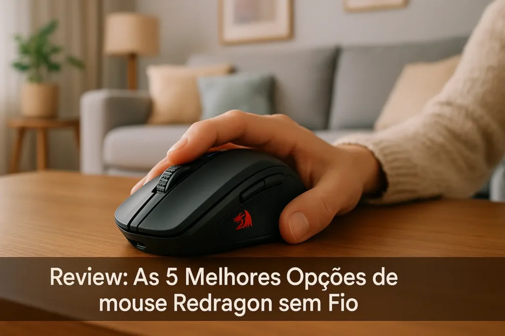 As 5 Melhores Opções de mouse Redragon sem fio