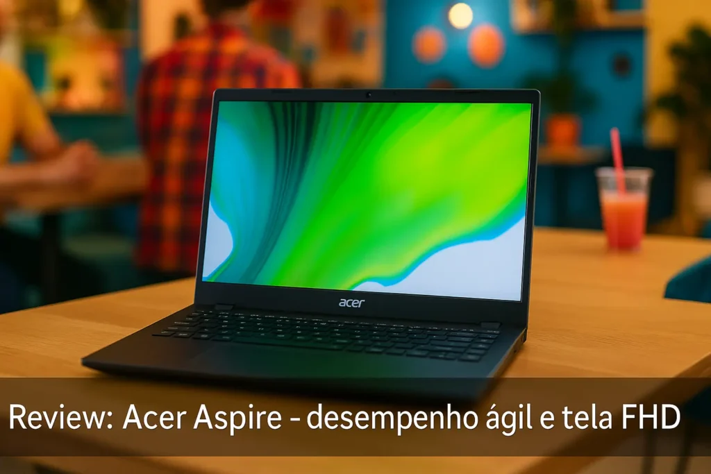 Acer Notebook Aspire: desempenho ágil e tela FHD