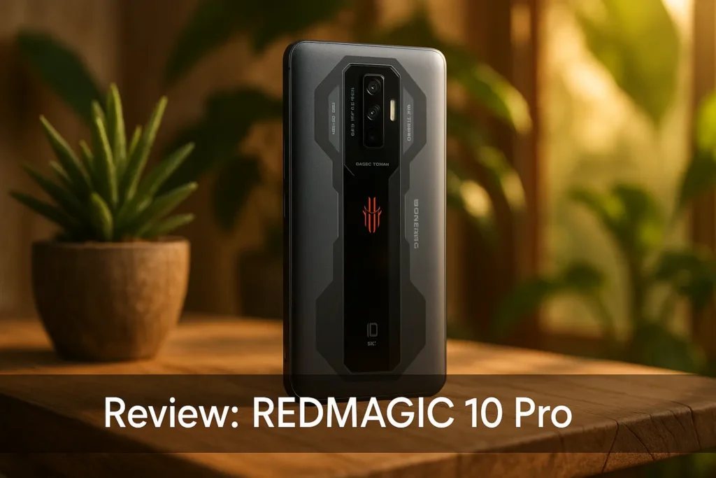 REDMAGIC 10 Pro: desempenho extremo em jogos mobile