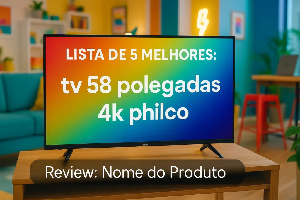 Lista de 5 Melhores: tv 58 polegadas 4k philco