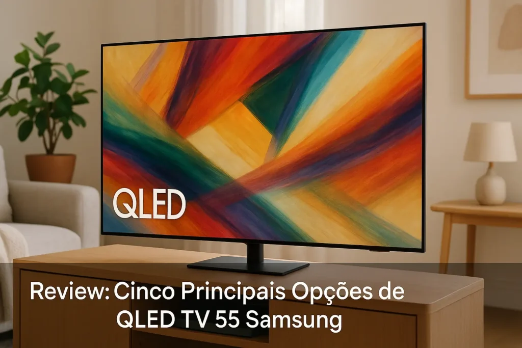 Cinco Principais Opções de QLED TV 55 Samsung