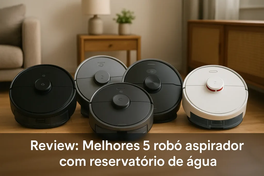 Melhores 5 robo aspirador com reservatorio de agua
