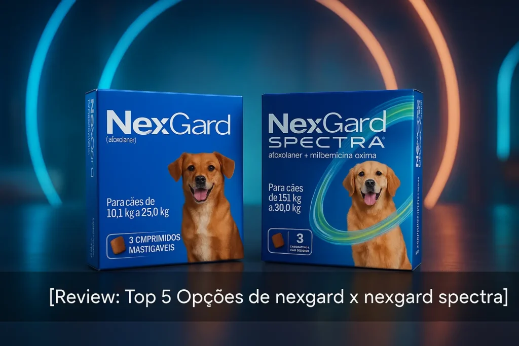 Top 5 Opções de nexgard x nexgard spectra