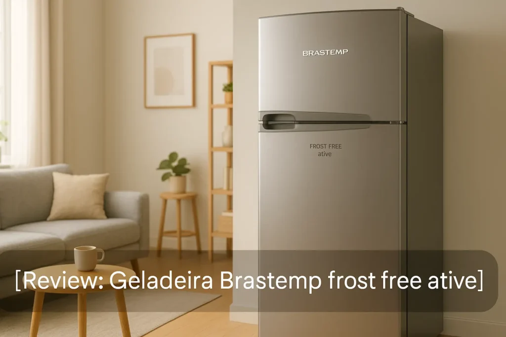 Principais Cinco geladeira Brastemp frost free ative