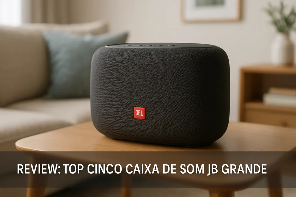 Top Cinco caixa de som JBL grande