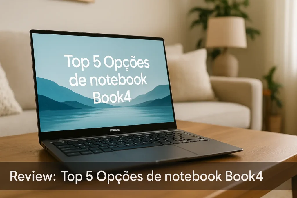 Top 5 Opções de notebook book4