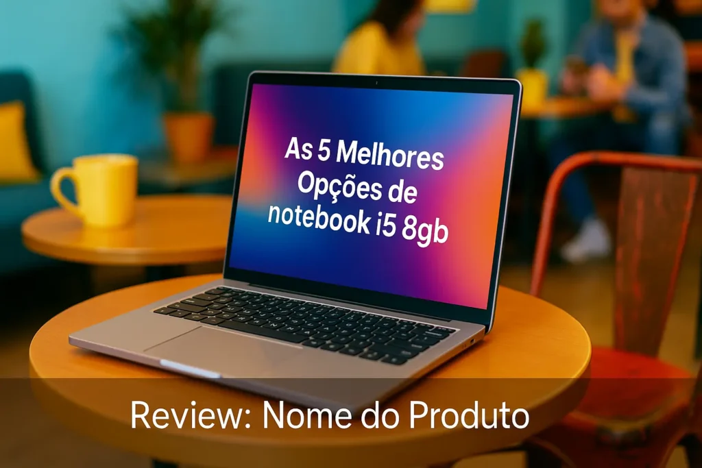 As 5 Melhores Opções de notebook i5 8gb