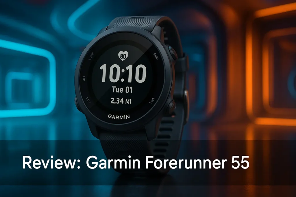Garmin Forerunner 55: GPS com Treinos Inteligentes