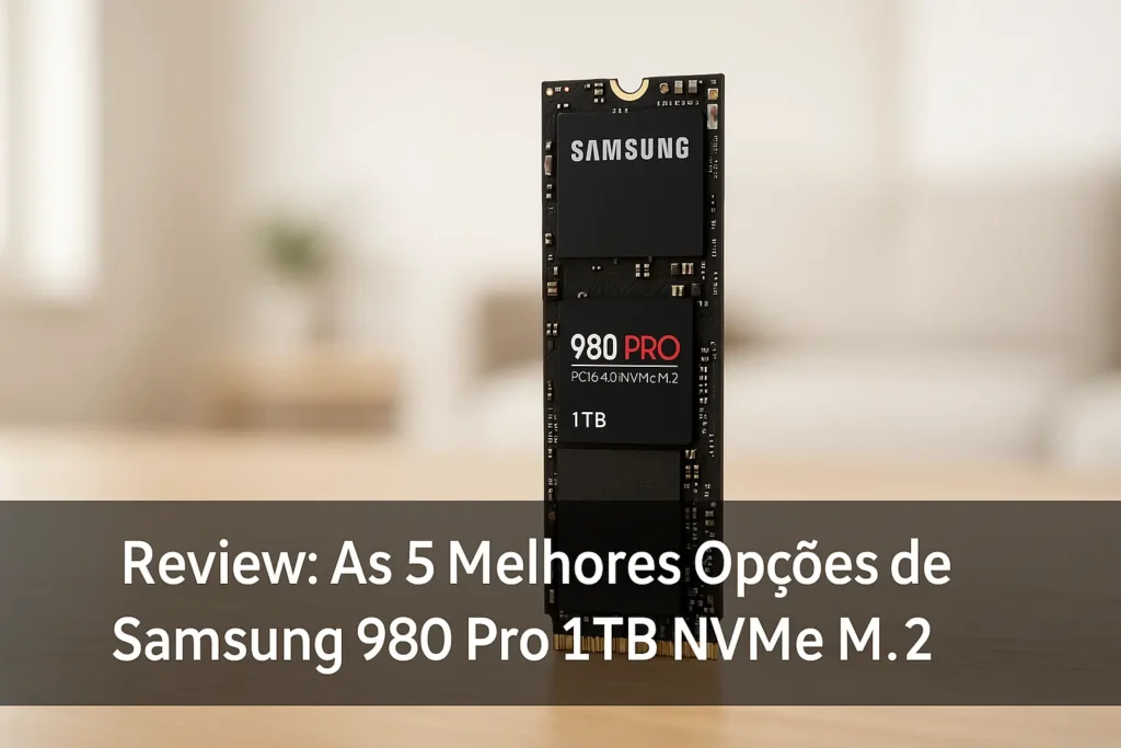 As 5 Melhores Opções de Samsung 980 pro 1tb nvme m.2 SSD