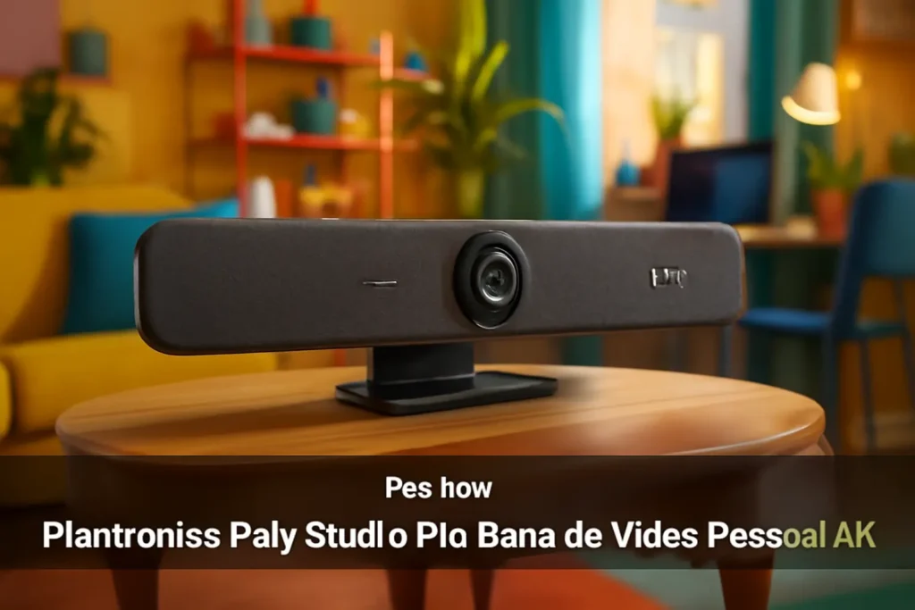 Plantronics Poly Studio P15: Barra de Vídeo Pessoal 4K