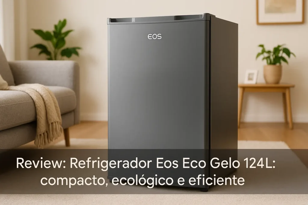Refrigerador Eos Eco Gelo 124L: compacto, ecológico e eficiente