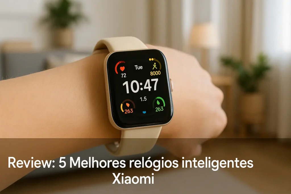 Lista de 5 Melhores: relógio inteligente Xiaomi