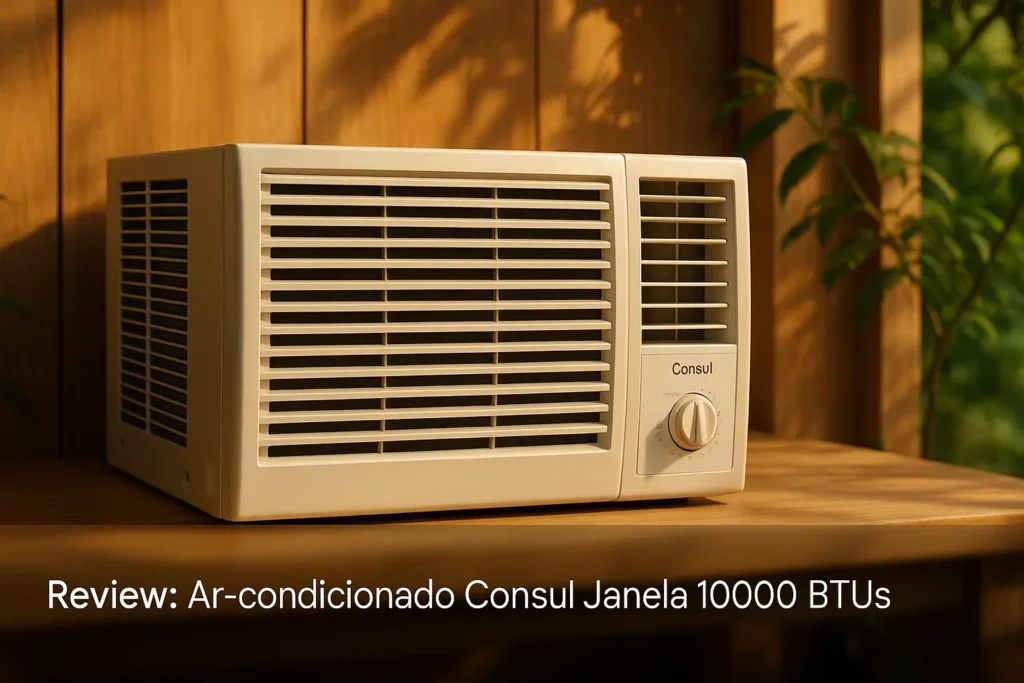 Ar-condicionado Consul Janela 10000 BTUs: moderno e eficiente
