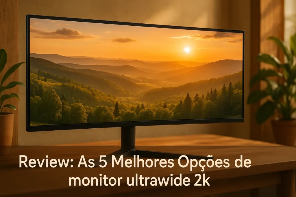 As 5 Melhores Opções de monitor ultrawide 2k
