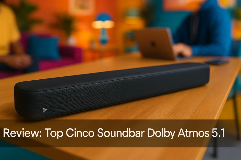 Top Cinco soundbar dolby atmos 5.1