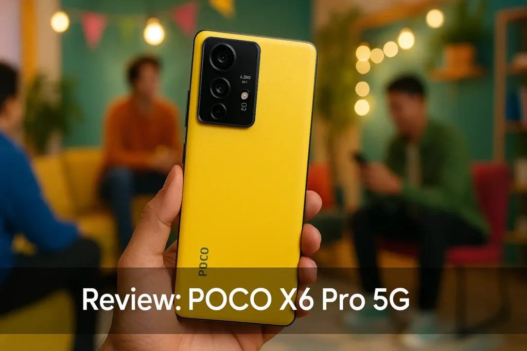 POCO X6 Pro 5G: desempenho premium e câmera de 64MP