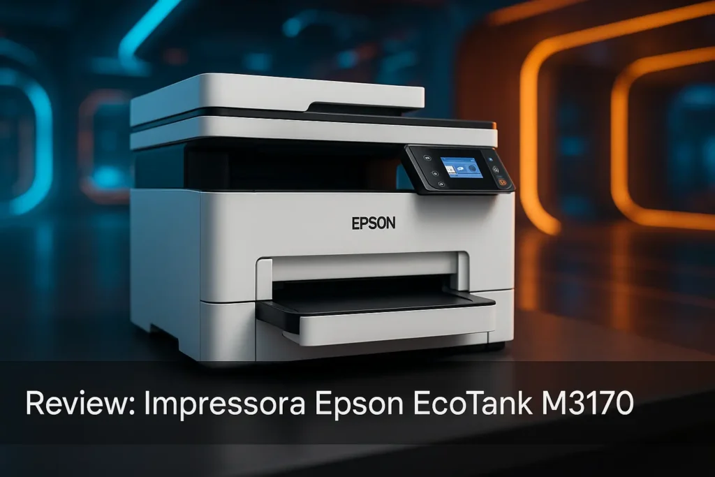 Impressora Epson EcoTank M3170: eficiência e conectividade
