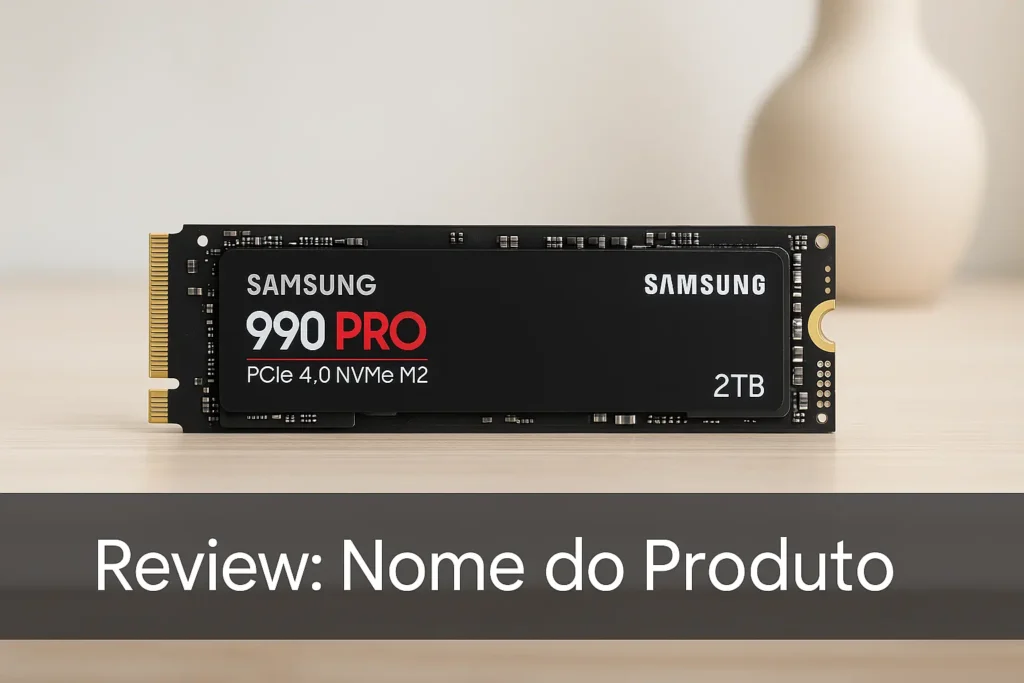 Principais 5 Samsung nvme