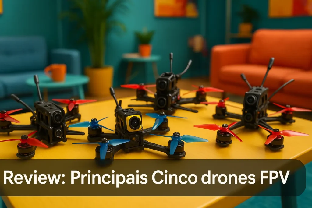 Principais Cinco drones fpv