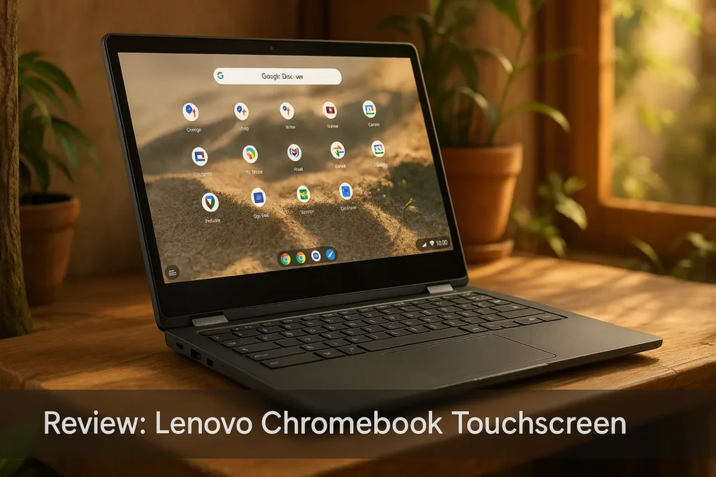 Lenovo Chromebook Touchscreen: versatilidade e desempenho para estudantes