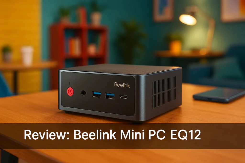 Beelink Mini PC EQi12: desempenho, fluidez e design compacto