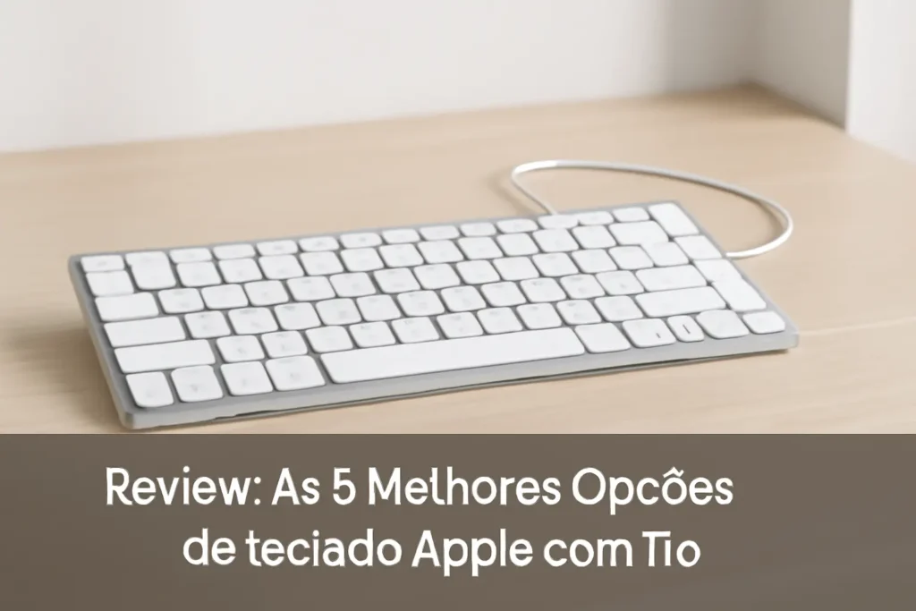 As 5 Melhores Opções de teclado Apple com fio