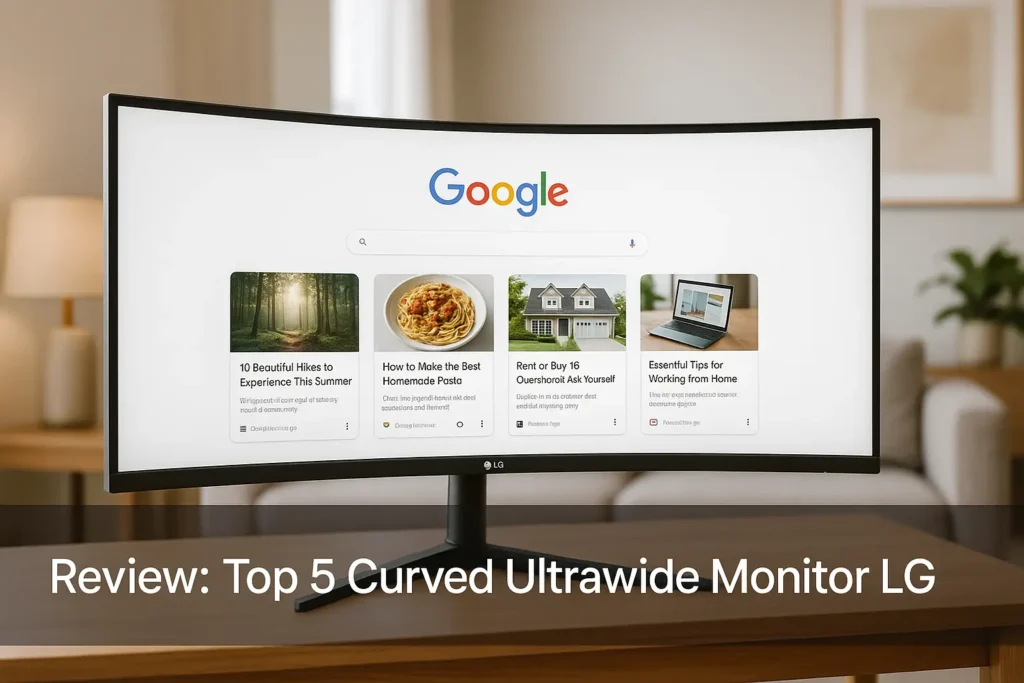 Top 5 curved ultrawide monitor LG