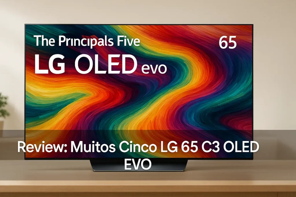 Principais Cinco LG 65 c3 OLED EVO
