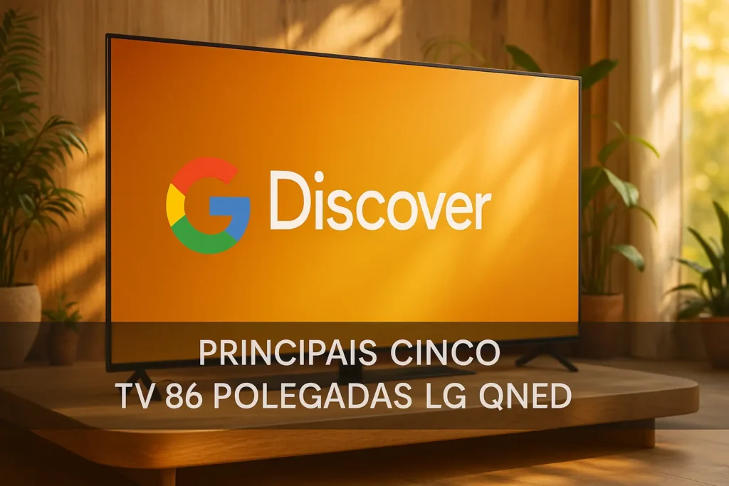 Principais Cinco TV 86 polegadas LG QNED