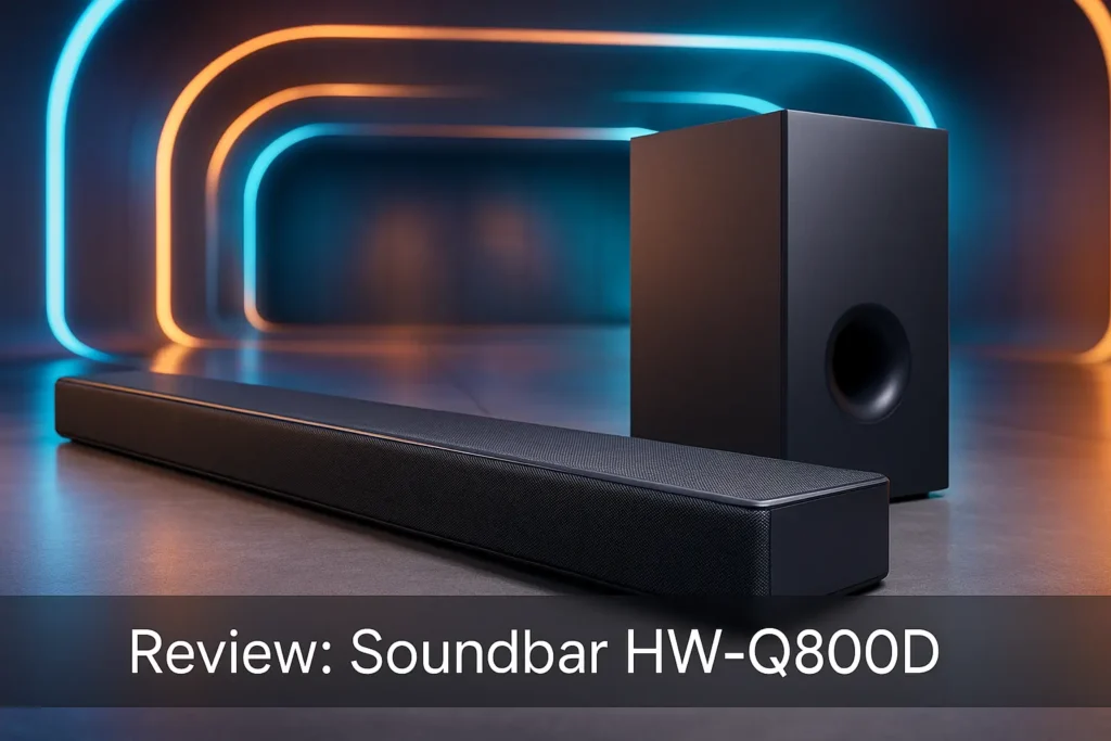 Top 5 Opções de soundbar hw q800d