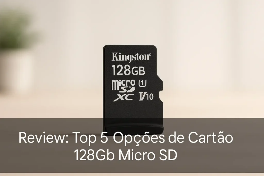 Top 5 Opções de Cartão 128Gb Micro Sd
