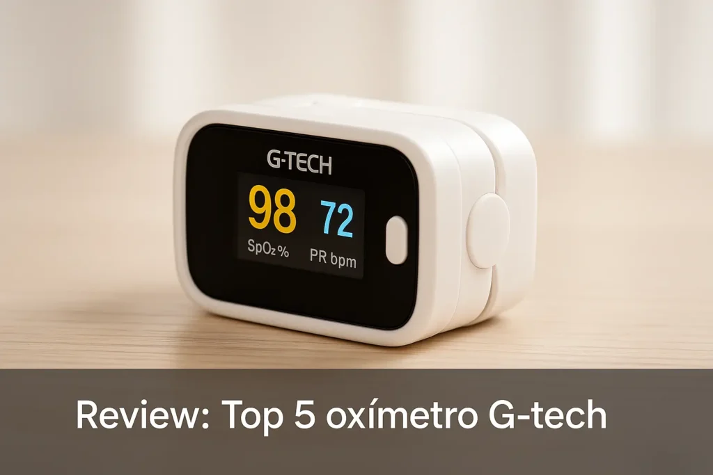 Top 5 oxímetro G-tech